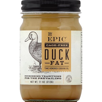 EPIC Cooking Oil Cage-Free Duck Fat - 11 Oz - Image 2