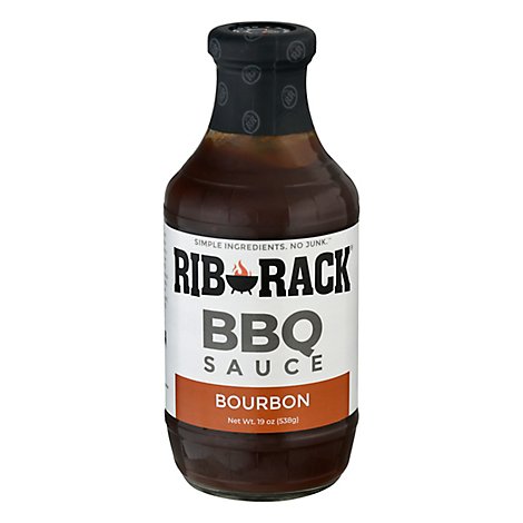 Rib Rack Sauce BBQ Southern Bourbon - 19 Oz