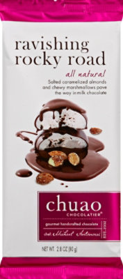 Chuao Chocolatier Chocolate Bar Milk Chocolate Ravishing Rocky Road - 3.5 Oz - Image 2