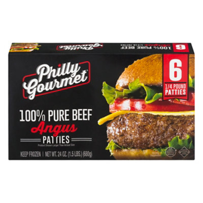 Philly Gourmet Angus Patty - 24 Oz - Image 2