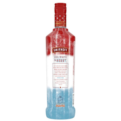 Smirnoff Infused With Natural Flavors Red White and Berry Vodka - 750 Ml - Image 2