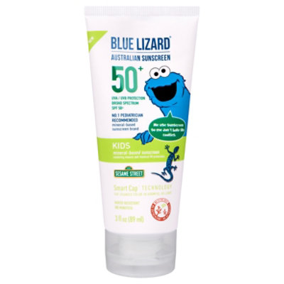 Blue Lizard SPF 50 Kids Sunscreen  - 3 Oz - Image 3