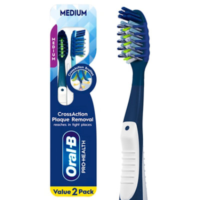 Oral B Cross Action Toothbrush All In One Medium