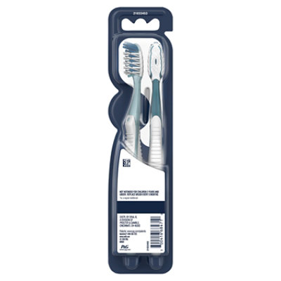 Oral B Cross Action Toothbrush All In One Medium - 2 Count - Image 7