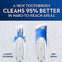 Oral B Cross Action Toothbrush All In One Medium - 2 Count - Image 4