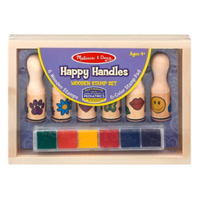 Melissa & Doug Happy Handle Stamps Set - Each - Image 3