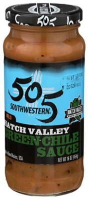 505 Southwestern Sauce Organic Green Chile Mild Jar - 16 Oz - Image 4