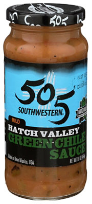 505 Southwestern Sauce Organic Green Chile Mild Jar - 16 Oz