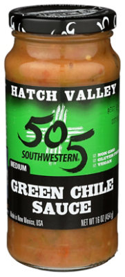 505 Southwestern Sauce Organic Green Chile Medium Jar - 16 Oz - Image 1