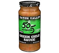 505 Southwestern Sauce Organic Green Chile Medium Jar - 16 Oz