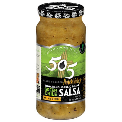 505 Southwestern Salsa Green Chile Medium - 16 Oz - Image 2