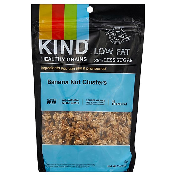 KIND Healthy Grains Clusters Banana Nut - 11 Oz