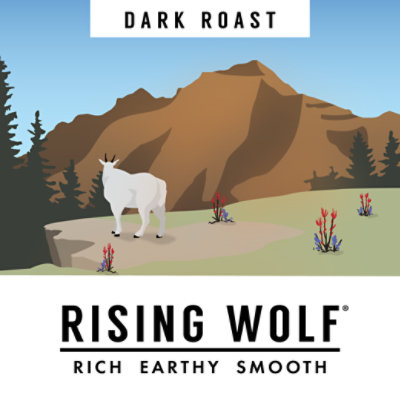 Montana Coffee Traders Coffee Rising Wolf - 12 Oz