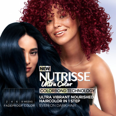 Garnier Nutrisse Nourishing Hair Color Creme BR1 Deepest Intense Burgundy Kit - Each - Image 4