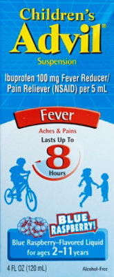 Advil Child Blu Raspbry 4 Oz - 4 Oz - Image 2