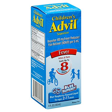 Advil Child Blu Raspbry 4 Oz - 4 Oz - Image 1