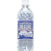 Montanas Treasure Drinking Water Pure Artesian - 24-20 Fl. Oz.