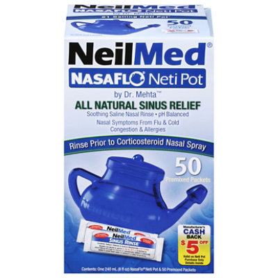 Neilmed Nasaflo Neti Pot - 8 Oz - Image 1