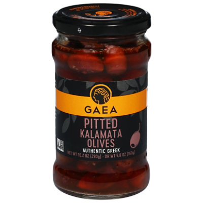 GAEA Cat Coras Kitchen Olives Kalamata Pitted - 10.2 Oz