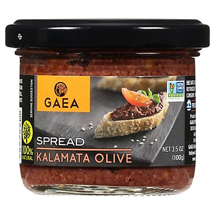 GAEA Cat Coras Kitchen Olives Kalamata Tapenade with Sundried Tomato - 3.5 Fl. Oz. - Image 3