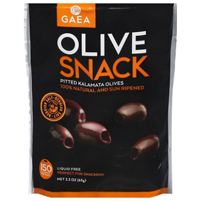 GAEA Olives Kalamata Pitted Snack - 2.3 Oz - Image 3