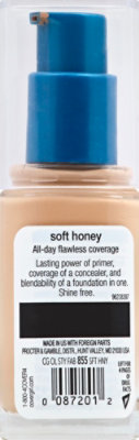 COVERGIRL Outlast Stay Fabulous Foundation + Sunscreen 3In1 SPF 20 Soft Honey 855 - 1 Fl. Oz. - Image 3