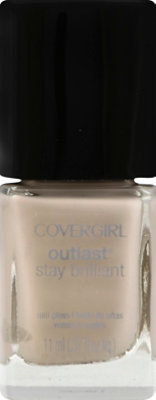 COVERGIRL Outlast Stay Brilliant Nail Gloss Always Naked 200 - 0.37 Fl. Oz. - Image 2