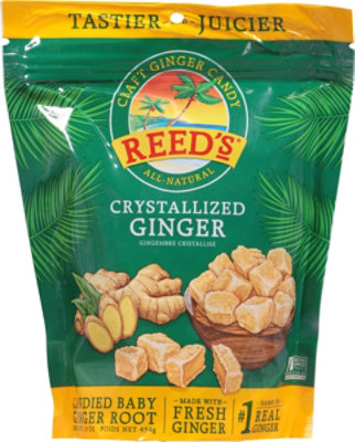 Reeds Candy Ginger Crystlzd - 16.0 Oz