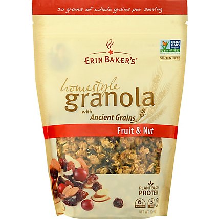 Erin Baker's Homestyle Fruit & Nut Granola - 12 Oz - Image 2