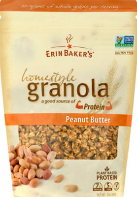 Erin Baker's Peanut Butter Homestyle Granola - 12 Oz - Image 2