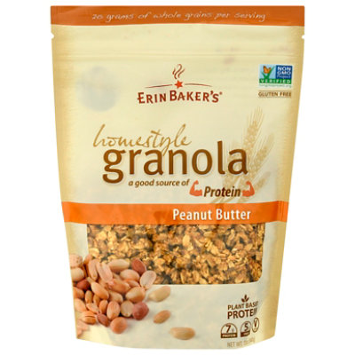 Erin Baker's Peanut Butter Homestyle Granola - 12 Oz - Image 1