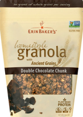 Erin Baker's Double Chocolate Chunk Homestyle Granola - 12 Oz - Image 2