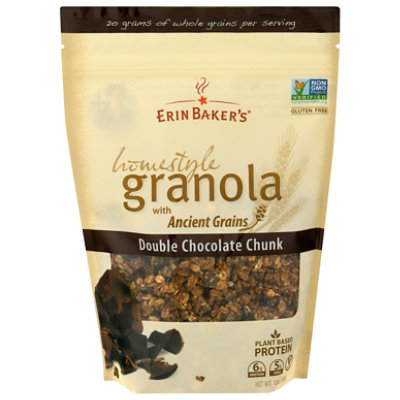 Erin Bakers Granola Homestyle Double Chocolate Chunk - 12 Oz