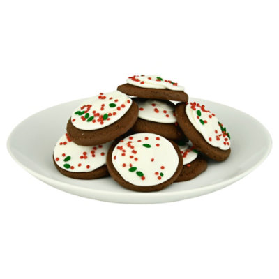 Cookie Frosted White Chocolate Holiday - Each - Image 2