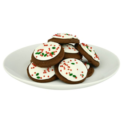 Cookie Frosted White Chocolate Holiday - Each - Image 1