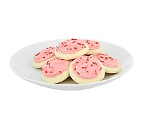 Bakery Cookies Frosted Strawbery - Each