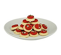 Bakery Cookies Frosted Sugar Red Mini - 10.5 Oz