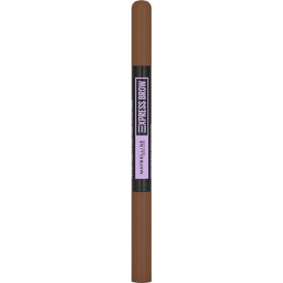Maybelline Express Brow 2-In-1 Pencil and Powder Eyebrow Makeup Soft Brown - 0.02 Oz - Image 1