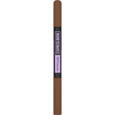 Maybelline Express Brow 2 In 1 Pencil and Powder Soft Brown Eyebrow Makeup - 0.02 Oz