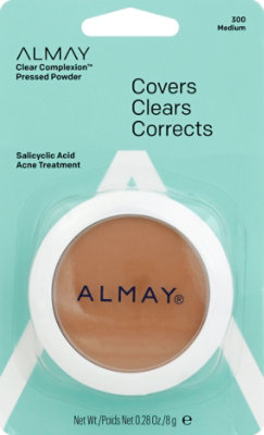 Almay Clear Complexion Pressed Powder Medium - 0.35 Oz - Image 2