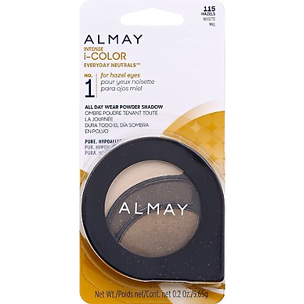 Almay I-Color Everyday Neutrals For Hazel Eyes Powder Shadow - 0.2 Oz - Image 1
