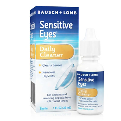 Bausch & Lomb Sensitive Eye Daily Cleaner - 0.66 Oz
