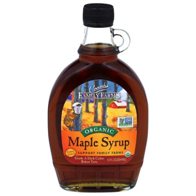 Coombs Maple Syrup Orgnc Grd - 12 Fl. Oz.