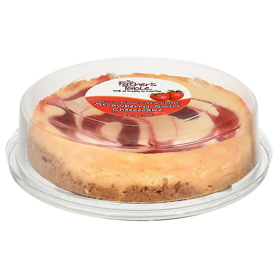 Fathers Table Cake Cheesecake Strawberry - 16 Oz