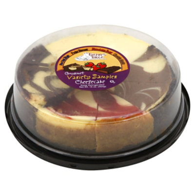 Father's Table Variety Sampler Cheesecake - 16 Oz - Image 1