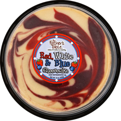 The Fathers Table Red White & Blue Cheesecake - 16 Oz - Image 2