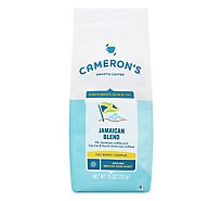 Camerons Coffee Handcrafted Ground Beans Jamaica Blue Mountain Blend - 10 Oz