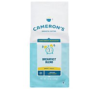 Camerons Coffee Ground Light Roast Breakfast Blend - 12 Oz