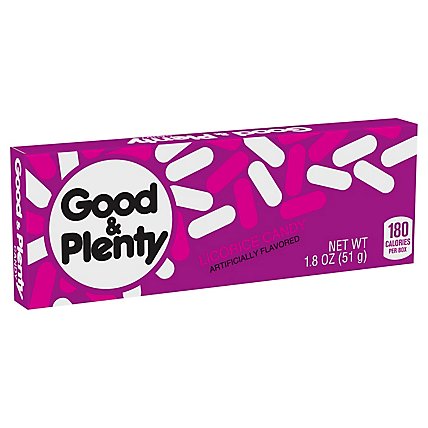 Good & Plenty Candy - 8 Oz - Image 1