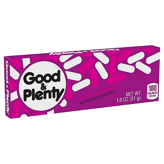 Good & Plenty Candy - 8 Oz